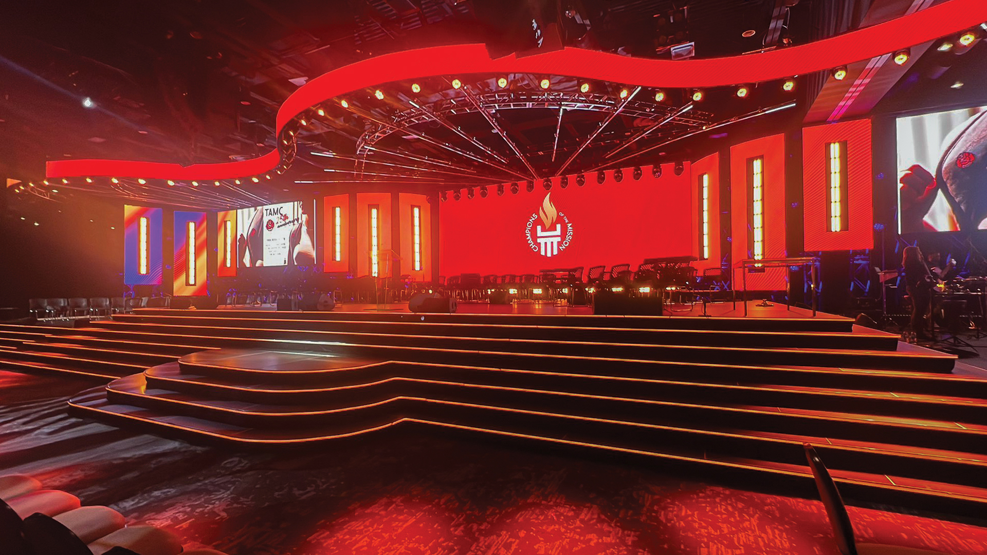 Behind The Scenes Of Building Large Scenic LED Shapes